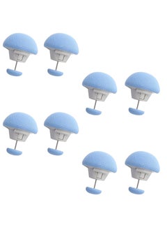 DMAYA Mushroom Shape Duvet Clips NonSlip Cover Fixator Comforter Quilt Holder with OneKey Unlock for Blanket Bed Sheet Curtain Socks Mattress Covers  - Image 5