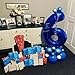 BBPOOL Navy Blue Number 6 Balloons40 Inch Dark Blue 6 Birthday Balloon Large Foil Mylar Number Digital Balloons for Birthday Party Graduation Baby Shower Anniversary Decorations - Image 4