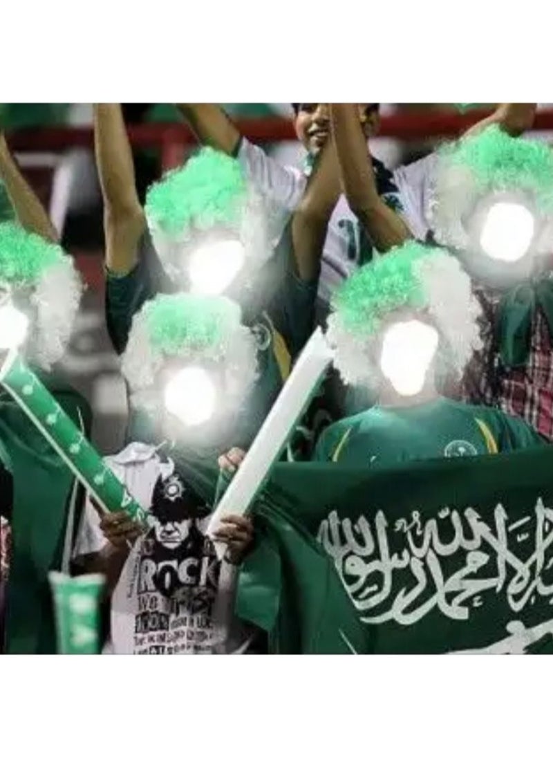 لعبة مرح  - شعر مستعار  كدش اليوم الوطني للاحتفالات والمناسبات السعودية - Image 1