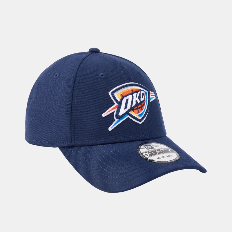 New Era Blue Men's NBA Oklahoma City Thunder The League 9FORTY Cap for Men | Best Price UAE
