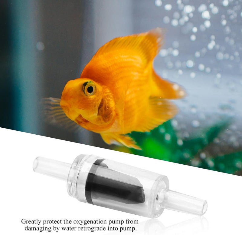 Meridian 10 pcs Black Non-Return Aquarium Air Valve for Air Pumps - CT - Image 5