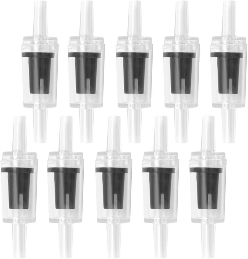 Meridian 10 pcs Black Non-Return Aquarium Air Valve for Air Pumps - CT - Image 1