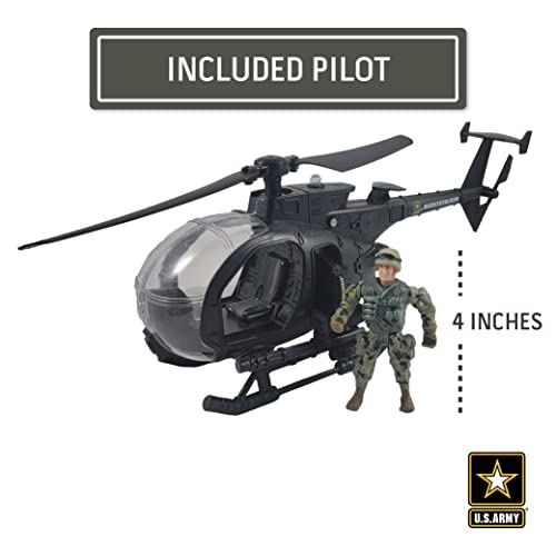 Lollipop U.S. Army Night Stalker Helicopter with Soldier Figure and Light/Sound - Image 5