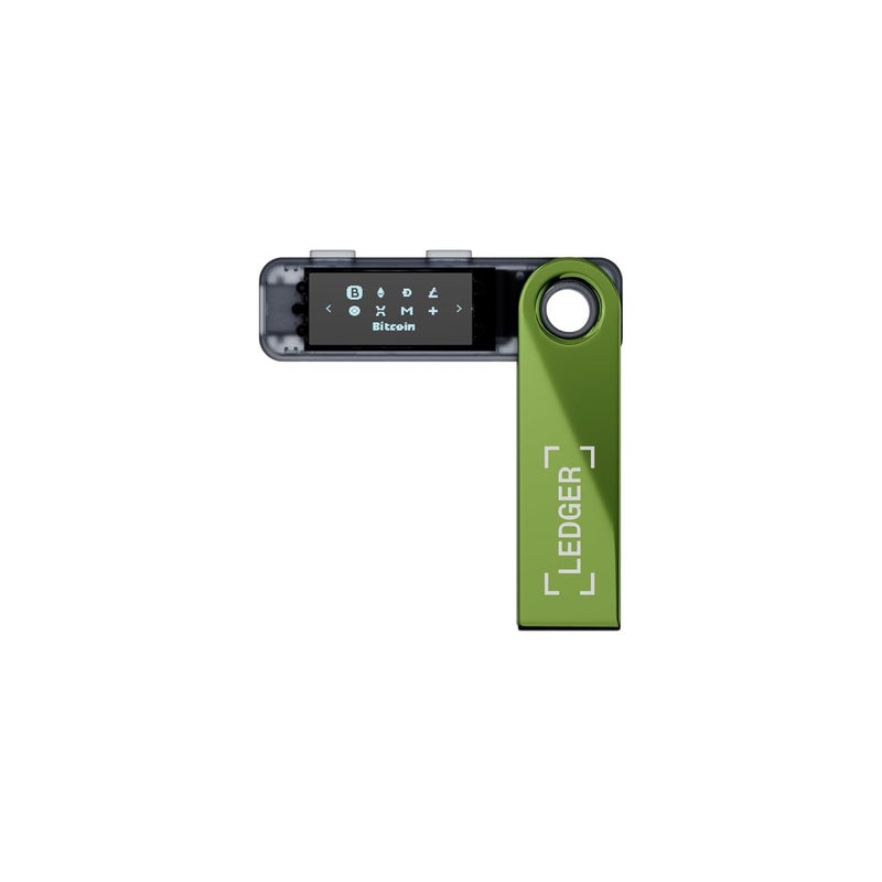 Ledger Nano S Plus (Oxidate Green) : The Perfect Entry-Level Hardware Wallet to securely Manage All Your Crypto and NFTs (for Desktop or Android only) - Image 2