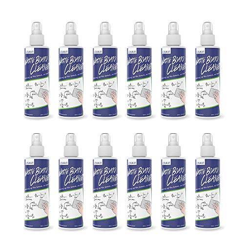 loukin Non-Toxic Whiteboard Cleaner, 8.5 fl oz Dry Erase Board Cleaner, White board Cleaning Spray, Removes Stubborn Marks from Whiteboards, Chalkboard (12-Pack) - Image 1