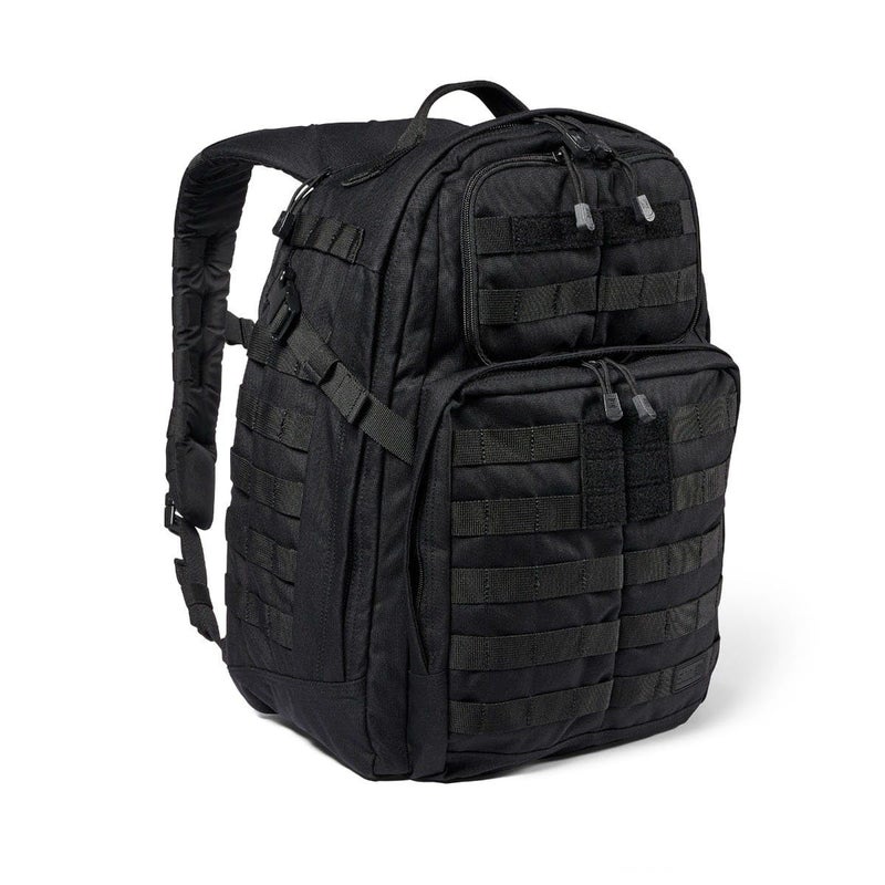 5.11 Tactical Backpack, RUSH 24 2.0 Military Survival Molle Back Pack with Laptop Compartment, 37L, Black, Style 56563ABR - Image 2