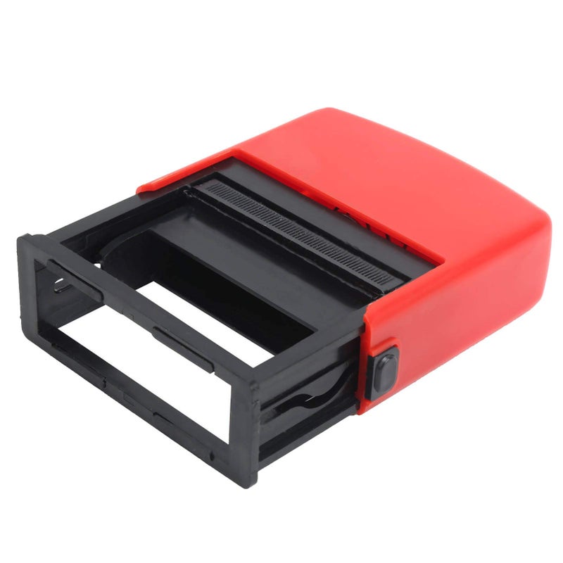 Manual Date Coding Machine with Quick Dry Ink for Flat Curved Surfaces HD Dotting Font Card Slot - Image 3