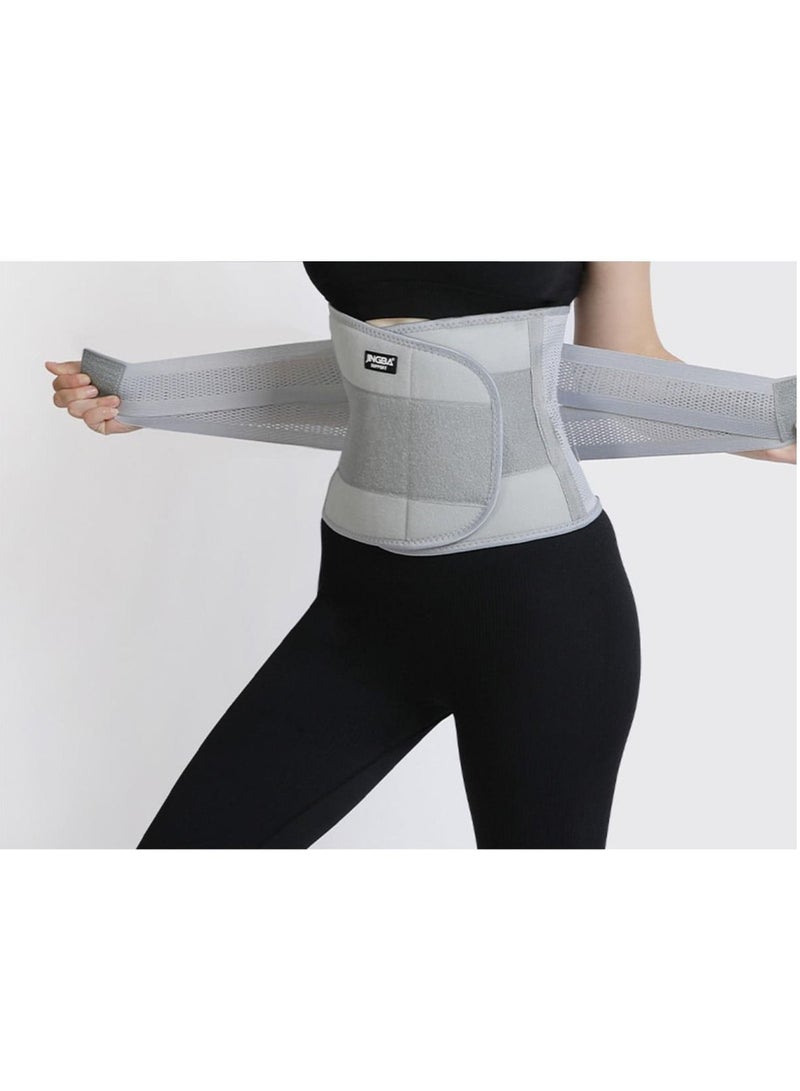 JINGBA SUPPORT  Waist Support Gray XL Size - Image 1