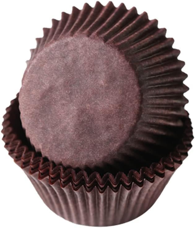 AUTOWRAP Bright Rainbow Standard Cupcake Liners Solid Colorful Paper Baking Cups - Image 4