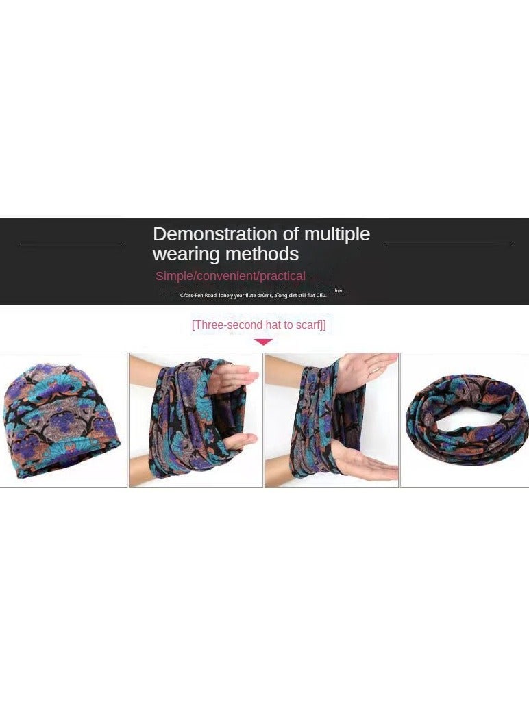 AROAQ قبعة بيني كاجوال للنساء، قبعة تويست مريحة للخريف والشتاء للنساء، قبعة محبوكة ناعمة قابلة للتمدد، قبعة دافئة للرأس للنساء والفتيات والمراهقات، (جوز الكاجو الرمادي) - Image 4