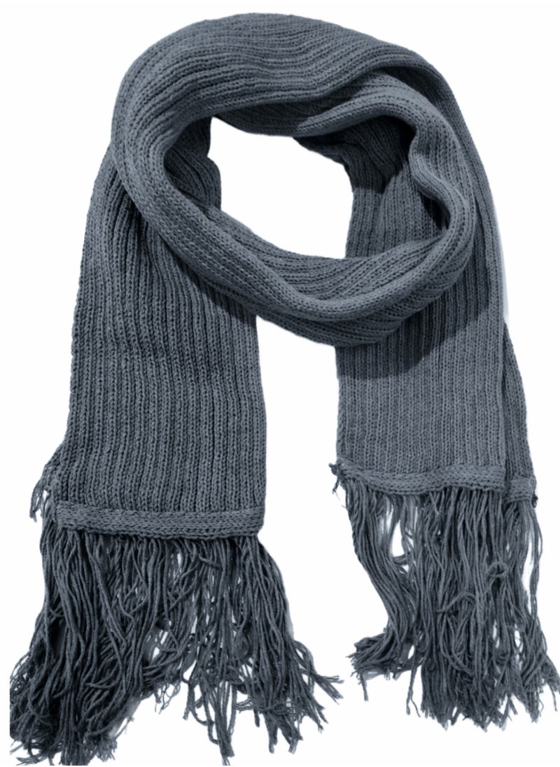 GoodBuy - winter wool high quality double layer unisex scarf - Image 1