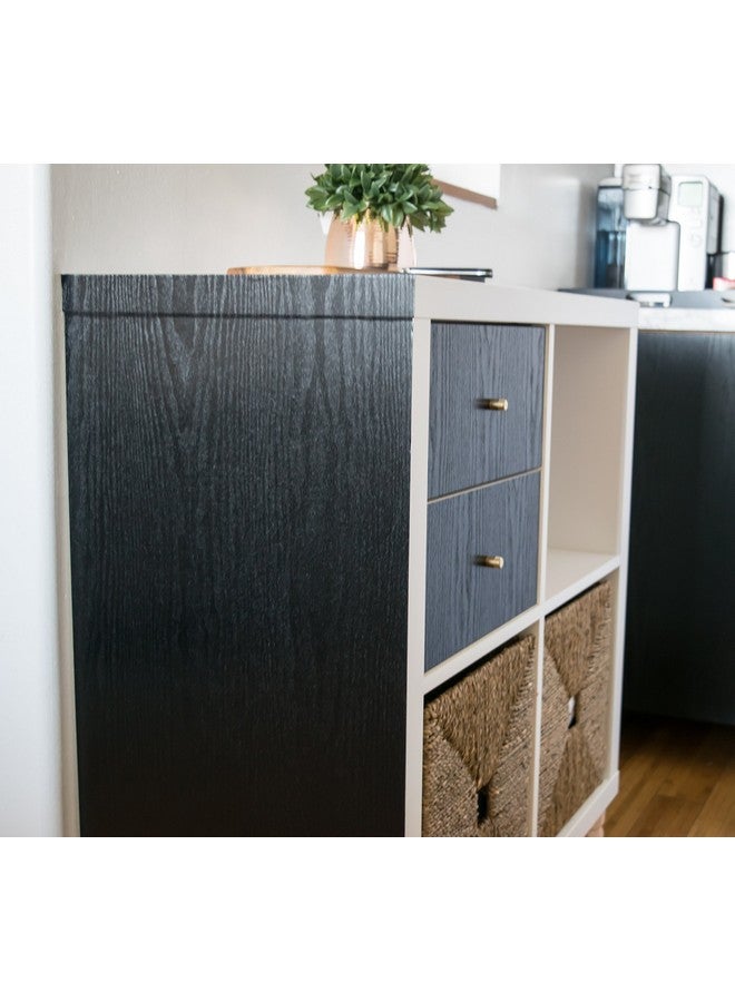 دي-سي-فكس 34600342Pk فيلم ديكور ذاتي اللصق بلاكوود 17 × 78 لفة 2 عبوة - Image 4