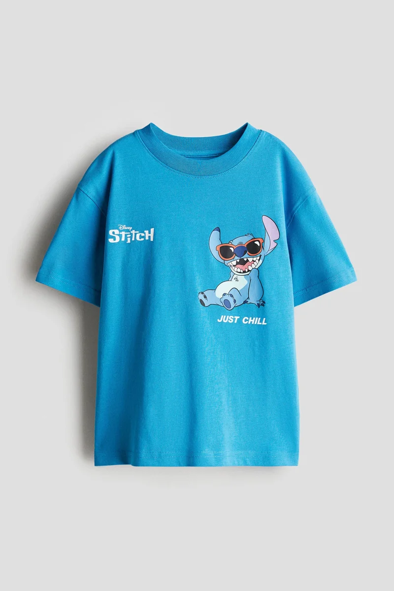 H&M Printed oversized T-shirt