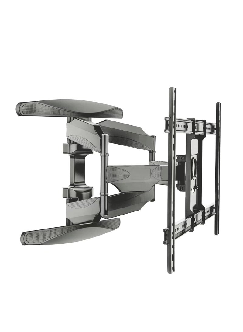 حامل تلفزيون متحرك للشاشات من 55 إلى 85 بوصة – حامل حائط قابل للتعديل مع زاوية ميل وتدوير - Image 1
