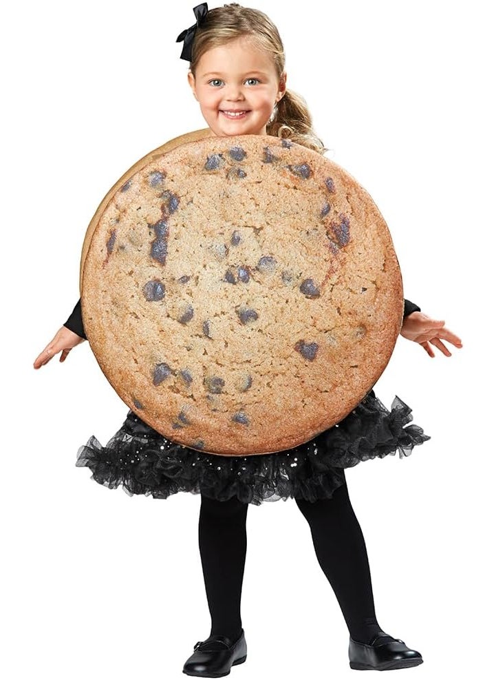 Seasons Seasons Chocolate Chip Cookie Costume Funny Food Halloween Costume for Toddler  - Image 2