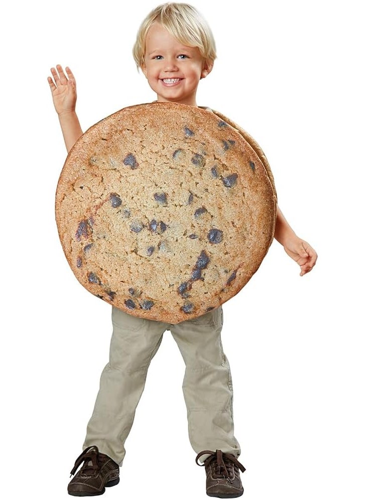 Seasons Seasons Chocolate Chip Cookie Costume Funny Food Halloween Costume for Toddler  - Image 1