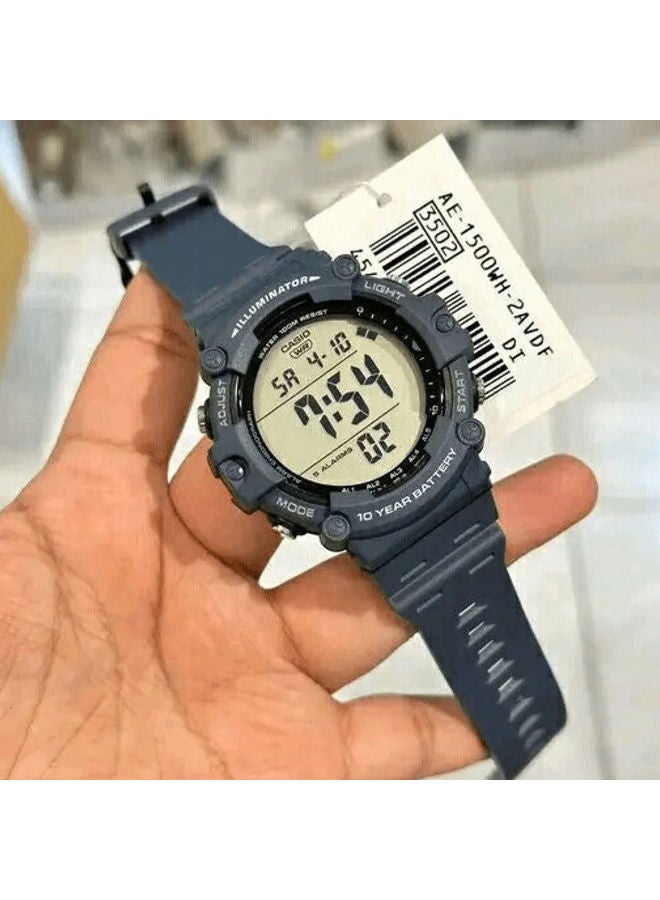 كاسيو ساعة يد من الراتينج رقمية AE-1500WH-2AVDF - Image 2