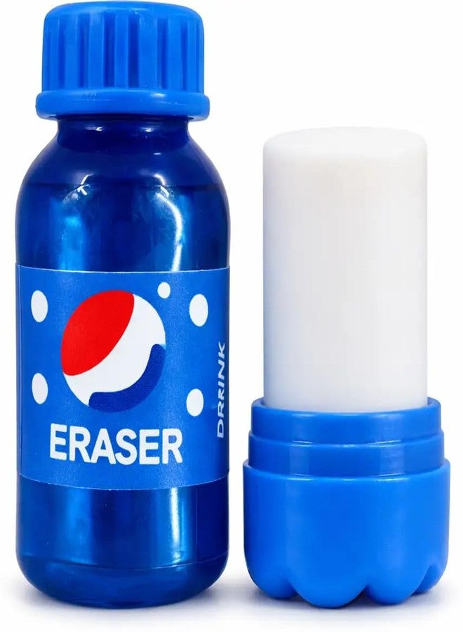 Kalra Magic Bottle Eraser for Kids | Cute Cartoon School Eraser Rubber | Non-Toxic Smooth Erasing Stationery | Pocket Size Novelty Eraser (Blue (Pack of 1)) - Image 5