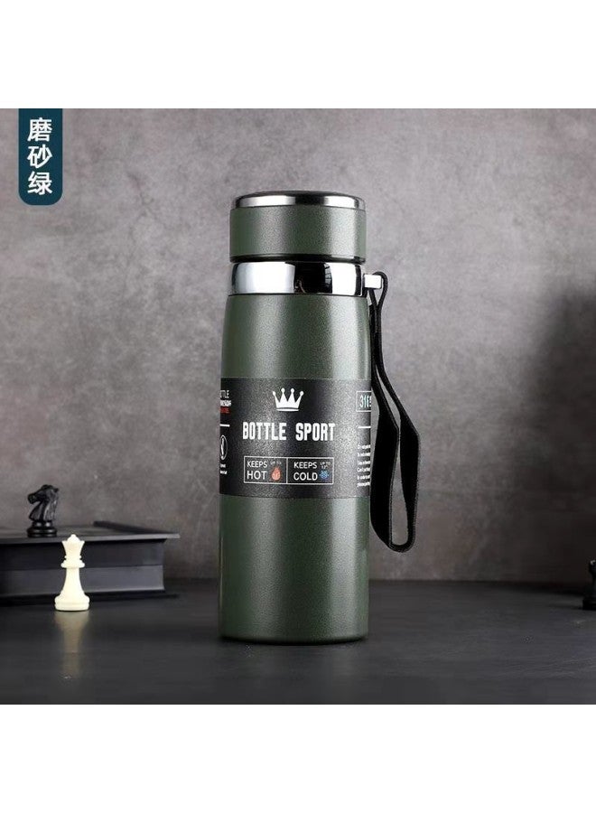 316 Stainless Steel Vacuum Cup Star Sling Pot Large Capacity Tea Cup Sports Business Gift Water Cup Lettering Logo