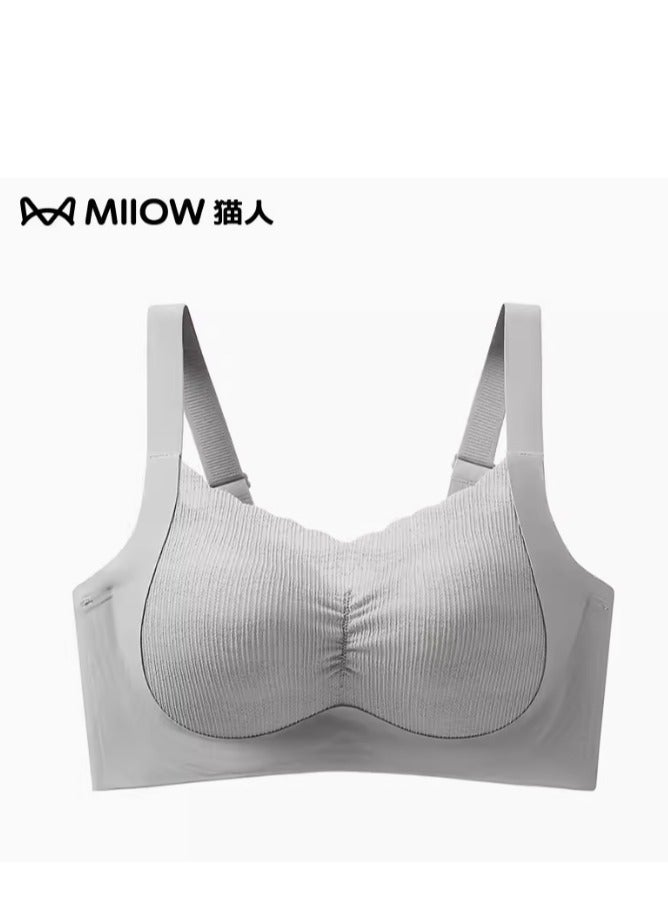 MIIOW Underwear For Women Gathered Together To Prevent Sagging, Without Steel Rings Or Marks, Beautiful Back, Large Size Bra - Image 1