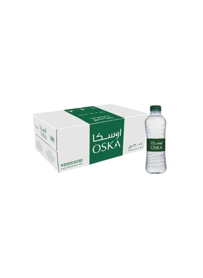 OSKA Packaged Water Pet Bottle Carton 40 x 330ml