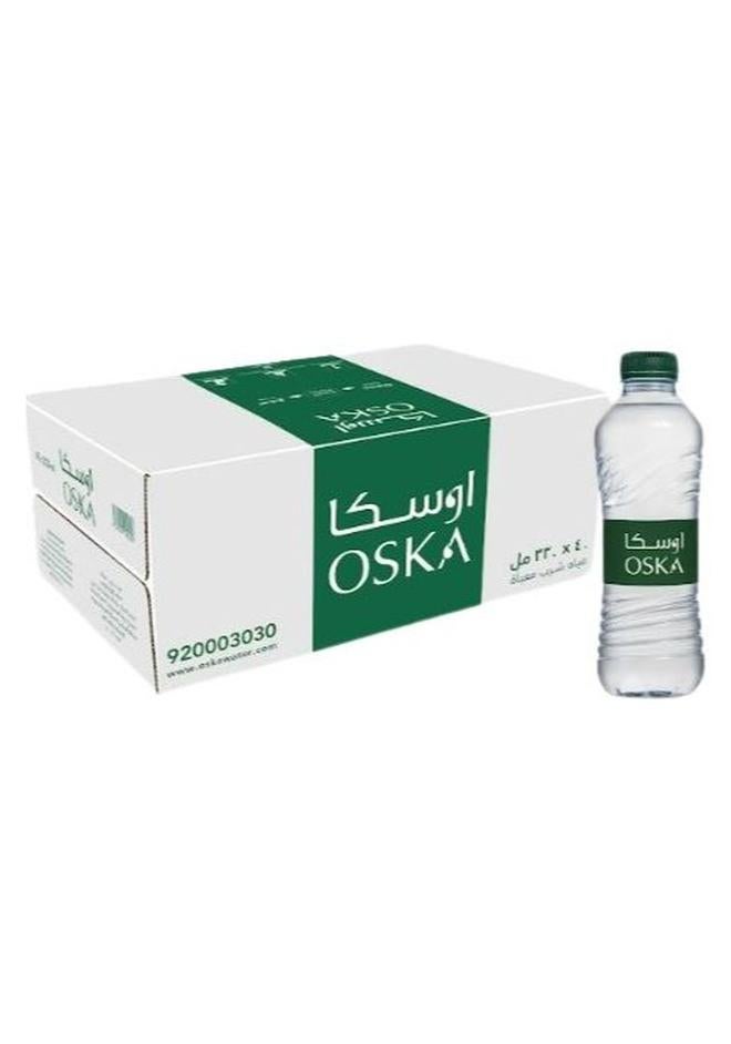 Packaged Water Pet Bottle Carton 40 x 330ml