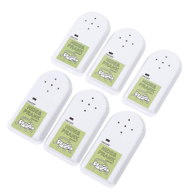6pcs Cricket Noise Maker Funny Prank Noise Maker Cricket Funny Box for Home and Office - Image 4