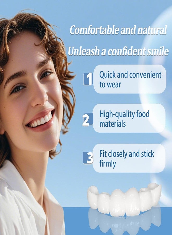 2 Pairs Unisex Temporary Smile - Natural, Adjustable & Comfortable Solution (1) - Image 4