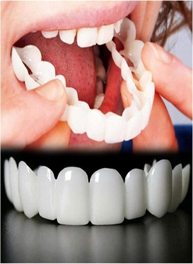 2 Pairs Unisex Temporary Smile - Natural, Adjustable & Comfortable Solution (1) - Image 1