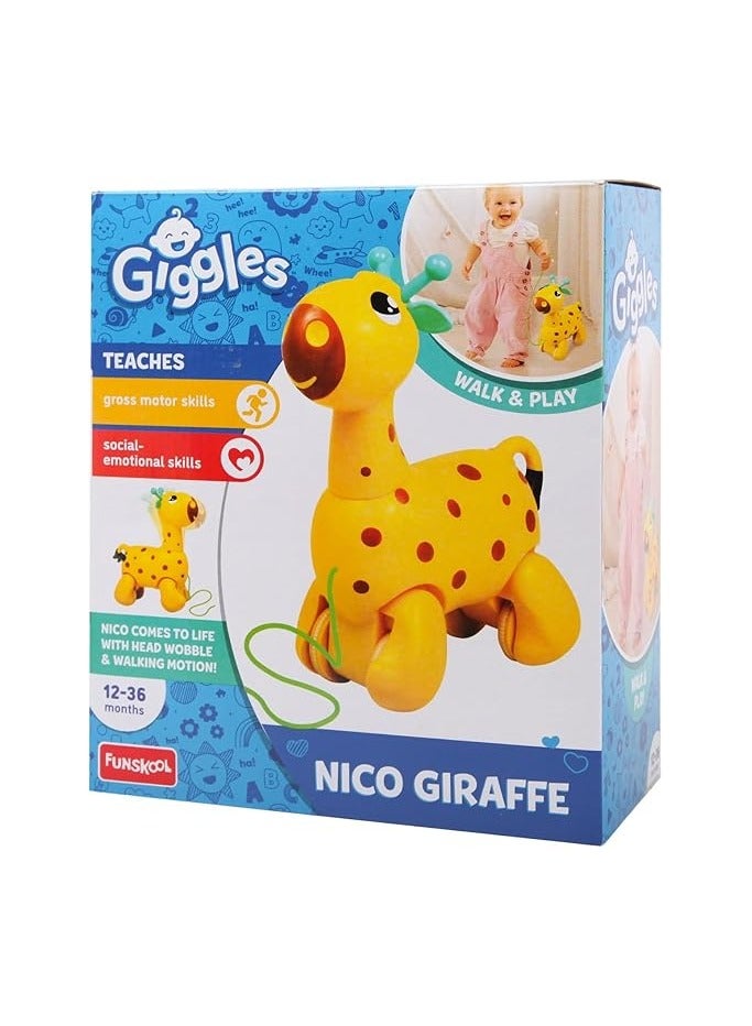 GIGGLES-FUNSKOOL NICO GIRAFFE-NEW