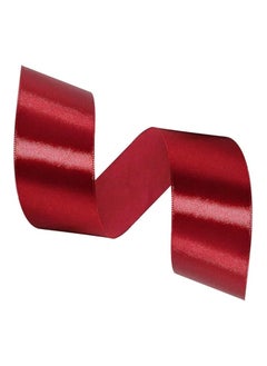 Unique Burgundy Ribbon 1-1/2 Inch, 25 Yards Wine Red Satin Fabric Ribbons for Gift Wrapping, Christmas Garland, Christmas Tree Ornaments, Bows Making, DIY Crafts, Sewing Projects and Wedding Party  - Image 2