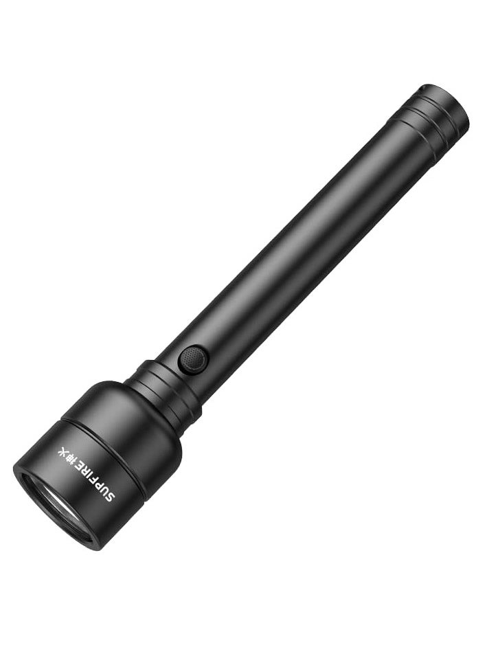 LED Flashlight, High Power Led Flashlight, Ultra Bright Large Flash Light, Rugged Metal Flash Light, for Outdoors, Emergency Power Outage, for Camping, Hiking, Emergencies  - Image 1
