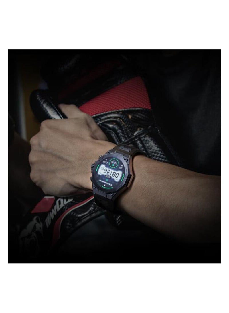 بلاك شارك ساعة ذكية Black Shark Watch S1 Pro مع شاشة AMOLED مقاس 1.43 بوصة، وعمر البطارية 15 يومًا، وأكثر من 100 وضع رياضي، ومراقبة الصحة ومقاومة الماء - Image 4