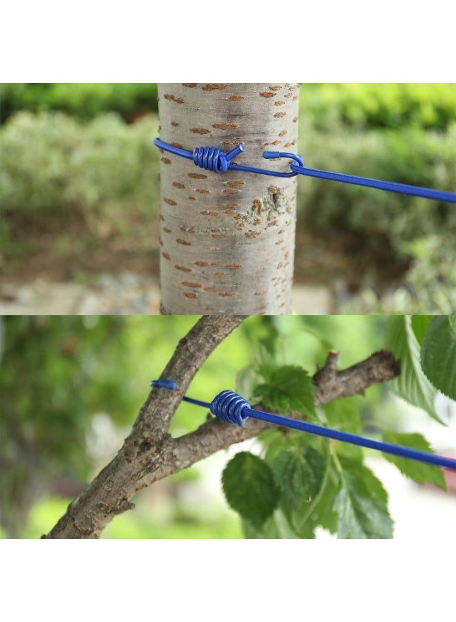 Portable Travel Clothing Line, Adjustable Elastic Travel Camping Stretchable Clothing Line, With 12 Clips, Suitable For Outdoor And Indoor Use (Blue) - Image 5