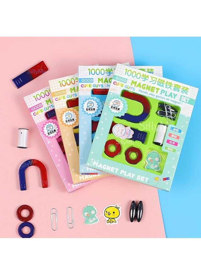 سيلي مي مجموعة تجارب علمية مغناطيسية تعليمية صغيرة من 12 قطعة - هدايا إرجاع لحفلات أعياد الميلاد للأطفال - هدية إرجاع لأعياد ميلاد الأطفال من سن 6 إلى 10 سنوات و8 إلى 12 سنة - Image 5