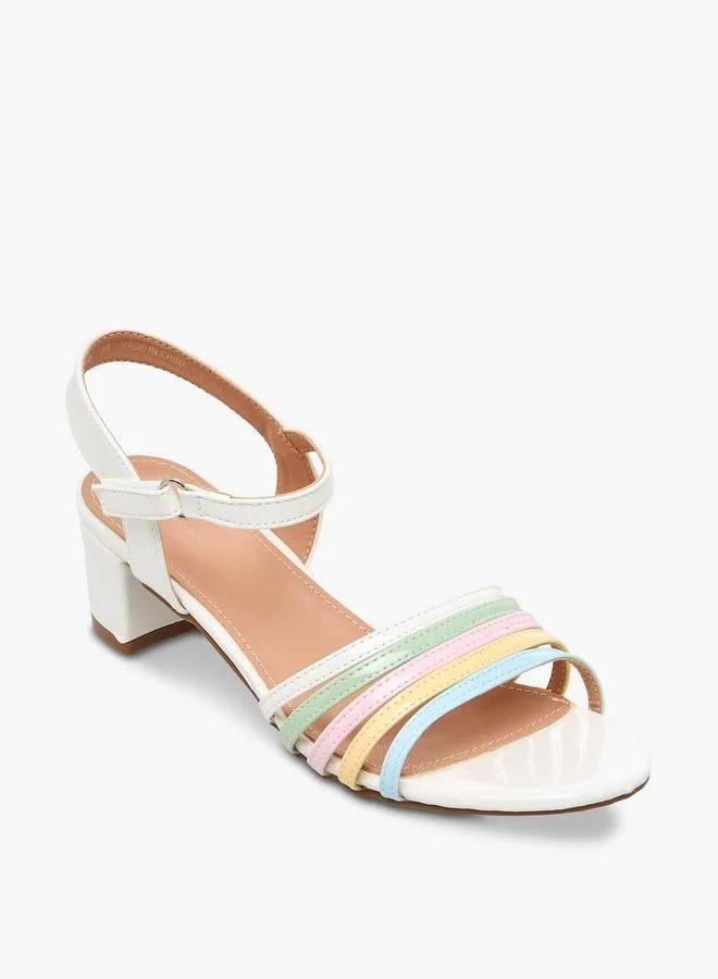 Flora Bella By Shoexpress Girls Strappy Block Heel Sandals