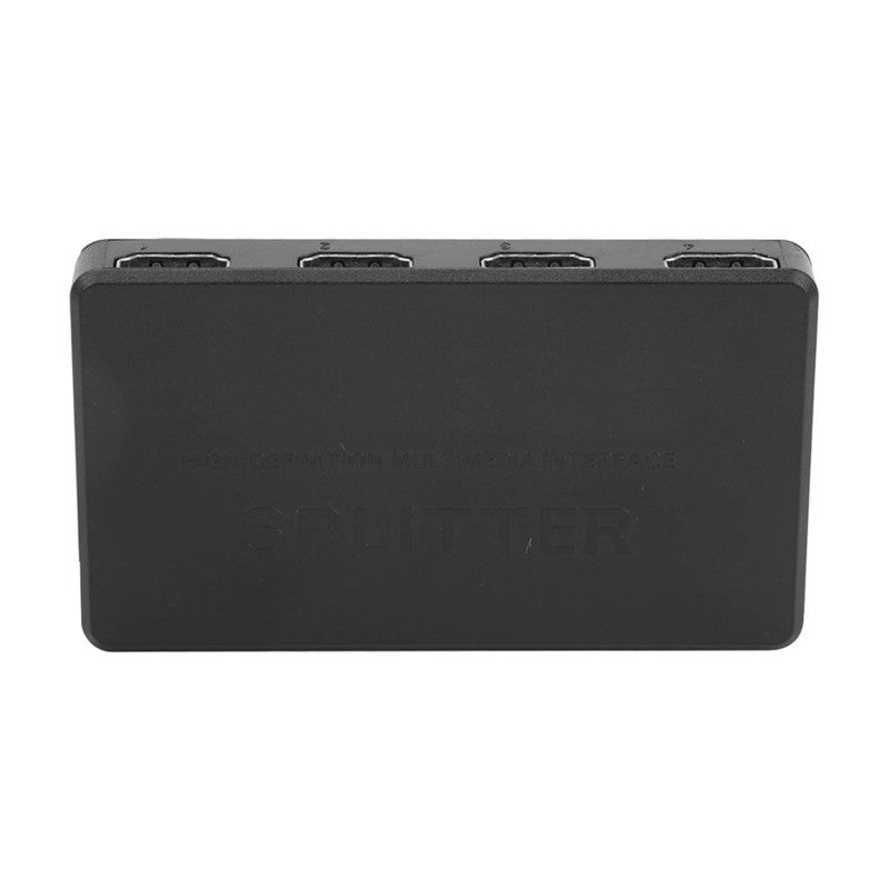 HDMI Splitter 1 in 4 Out 4K Supported Anti Interference Video Signal Splitter - Easy Connection Plug and Play HDMI Splitter for Multiple Monitors - Image 2