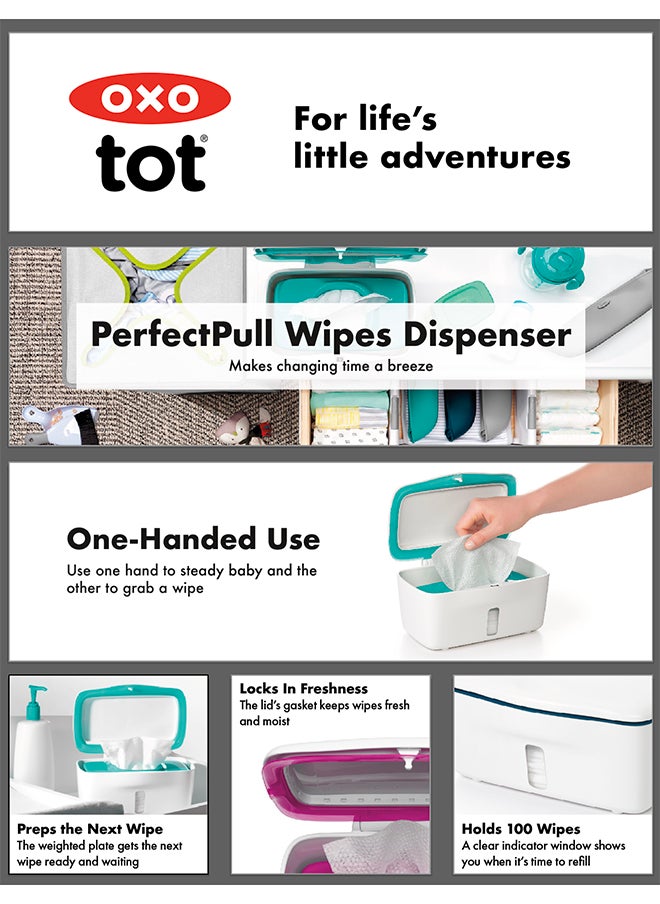 OXO TOT - Perfectpull Wipes Dispenser - Gray - Image 1