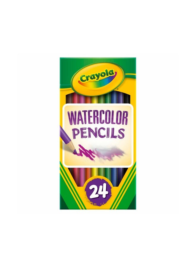 Crayola أقلام تلوين مائية من كرايولا (24 قطعة)، بديل للطلاء المائي، مجموعة أقلام مائية للأطفال، مستلزمات فنية، هدية للأطفال، 3 سنوات فما فوق - Image 1