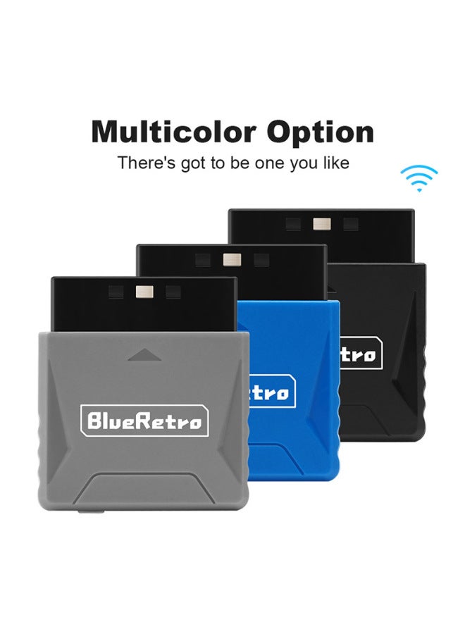 PS1/ps2 Mini BlueRetro Bluetooth Controller Converter Bluetooth Wireless Handle Controller Adapter-Product Color:Black - Image 2