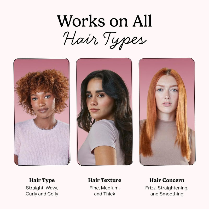 Mane Ready or Knot Detangling Curly Hair Brush - Anti-Static Metal Bristle Hair Brush for Straightening, Smoothing & Fighting Frizz - Provides Scalp with a Gentle Massage - Image 5