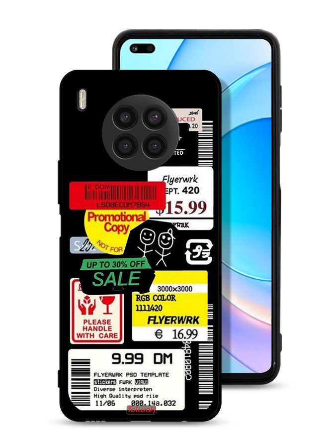 Tolwak Honor 50 Lite Protective Case Cover Promotional Sticker - Image 1