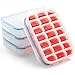Komax Biokips Ice Cube Trays With Locking Lid | [3-Pack Set] Small Ice Cube Trays With Lid | Ice Cube Maker for Cool - Image 2
