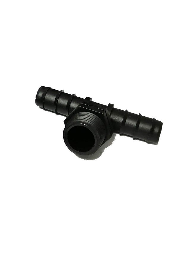 Royal Apex Royal Apex Irrigation Accessories Uv-resistant Pvc Garden Fittings, Suitable For Home Indoor And Outdoor Irrigation Supply Pack Of 10 (Male Tee 1/2x13-16mm)  - Image 1