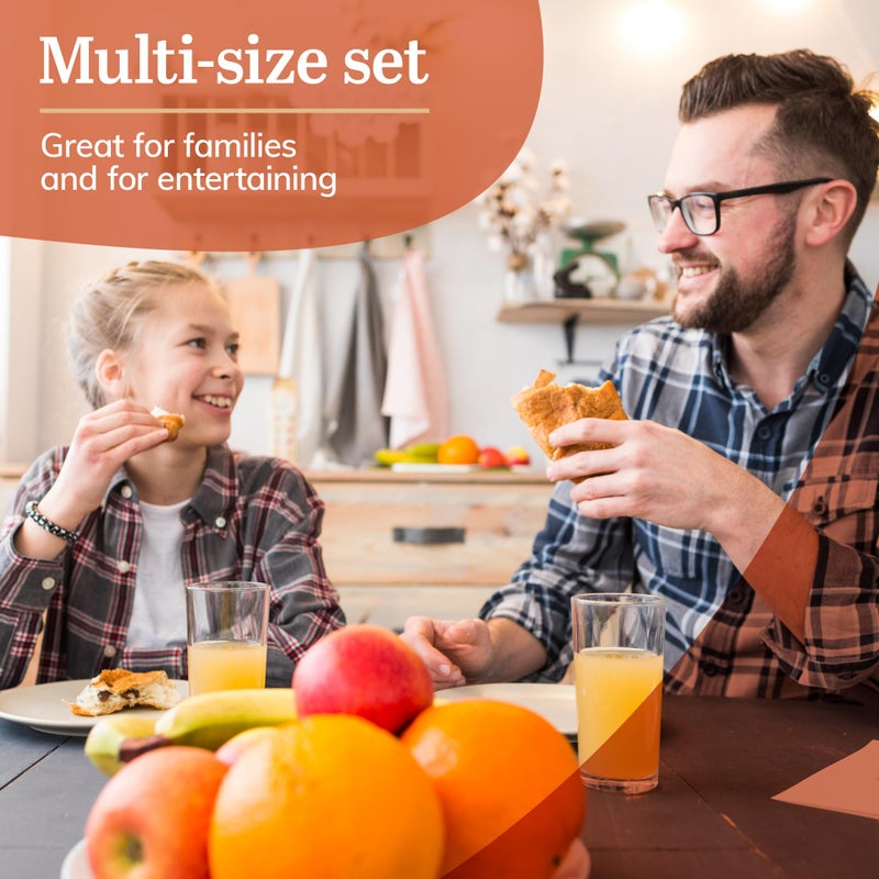 Libbey Province Tumbler and Rocks Glass Set, Elegant Drinkware Glasses Set, Tall Drinking Glasses with Modern Lines, Dishwasher Safe Drinking Glasses Set of 16 - Image 4