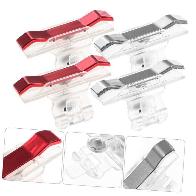 Metal Mobile Game Controller Buttons 2 Pairs Triggers Enhanced Shooting Experience Smartphone Gaming Accessories - Image 3