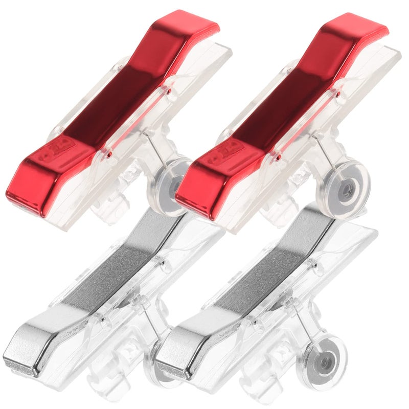 Metal Mobile Game Controller Buttons 2 Pairs Triggers Enhanced Shooting Experience Smartphone Gaming Accessories - Image 2