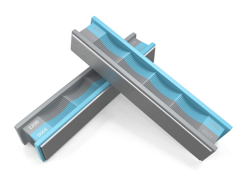 Wicked Edge Precision Knife Sharpener  Diamond Stones Pack  22003000 Grit 2 stones of each grit included