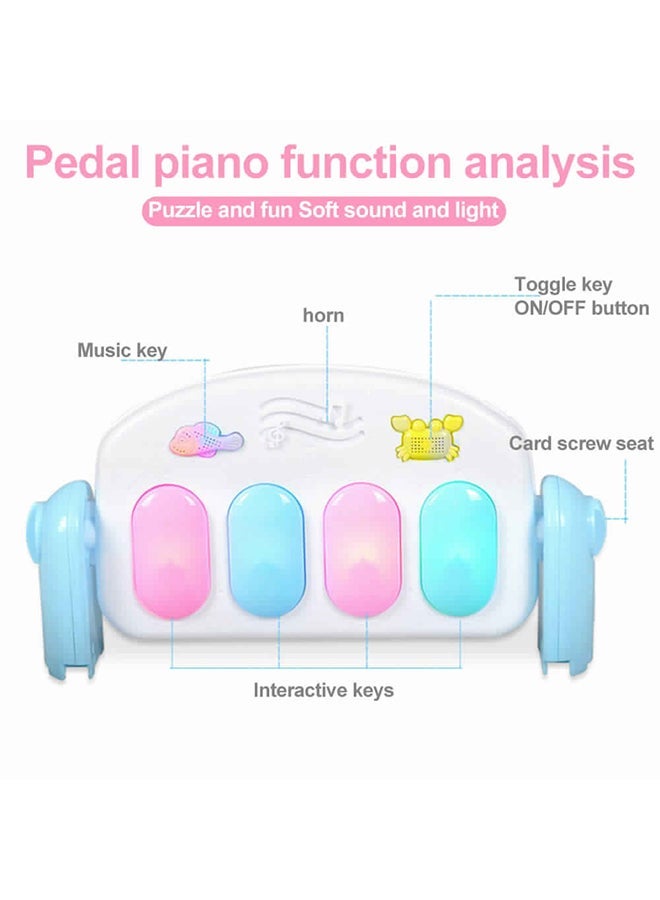 3-In-1 Multifunction Play Mat With Pedal Piano 45x56x74cm - Image 2