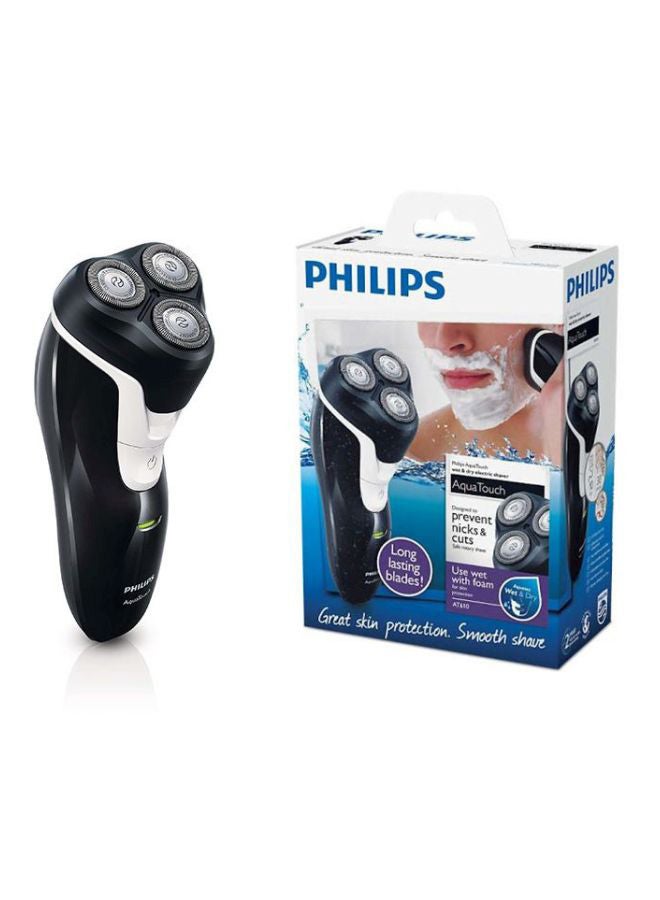 Philips Aqua Touch Electric Shaver Black/White - Image 4
